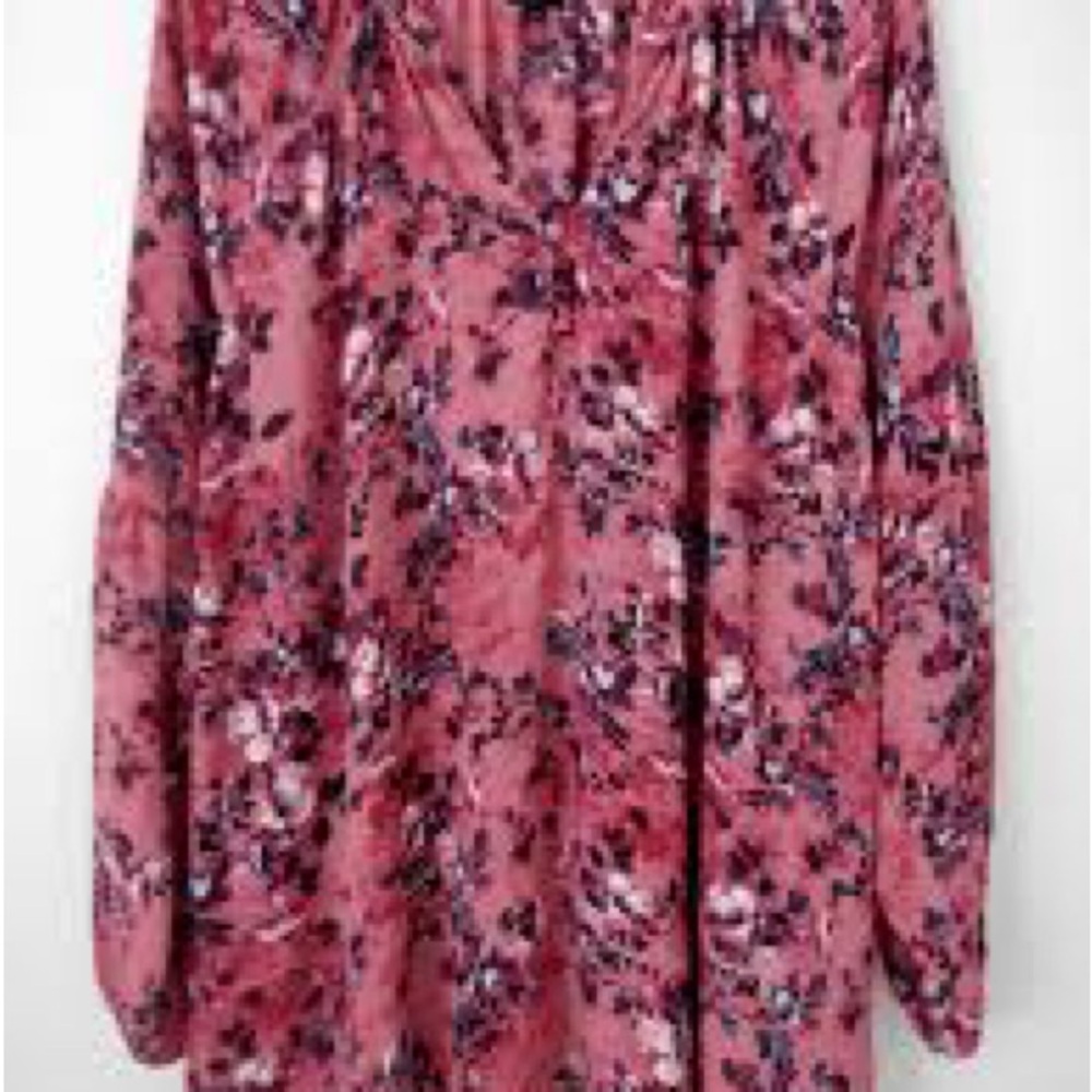 Pre-loved Torrid floral long sleeve blouse